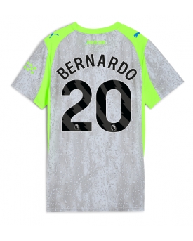 Billige Fotballdrakt Manchester City Bernardo Silva #20 Replika Tredjedrakt Dame 2025-26 Kortermet Billige Fotballdrakt Manchester City Bernardo Silva #20 Replika Tredjedrakt Dame 2025-26 Kortermet